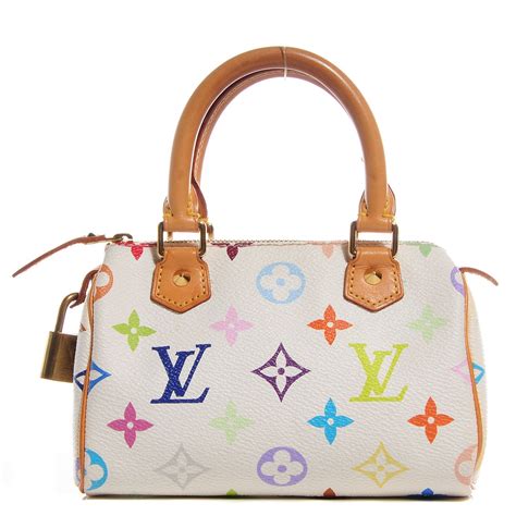 louis vuitton white multicolor bag|louis vuitton multicolor wallet.